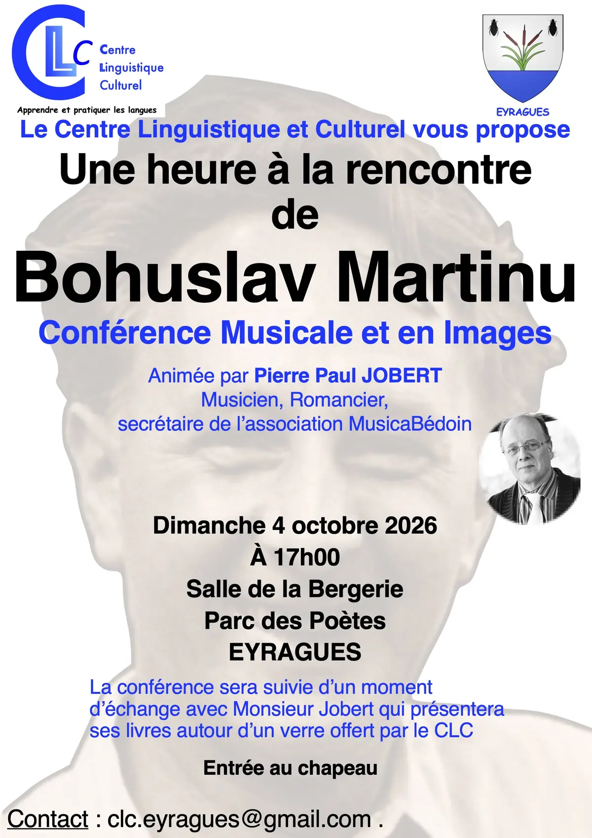 Une heure à la rencontre de Bohuslav Martinu