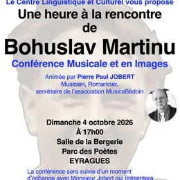 Une heure à la rencontre de Bohuslav Martinu