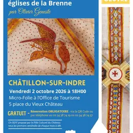 Une heure, une oeuvre : Les peintures murales des églises de la Brenne