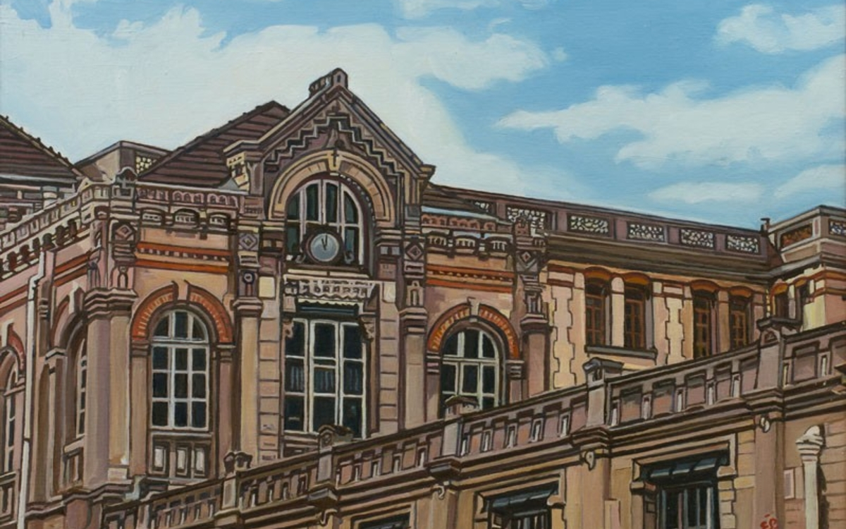 Une hirondelle sur les toits du 8e arrondissement - Exposition de Cécile Raynal