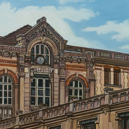 Une hirondelle sur les toits du 8e arrondissement - Exposition de Cécile Raynal