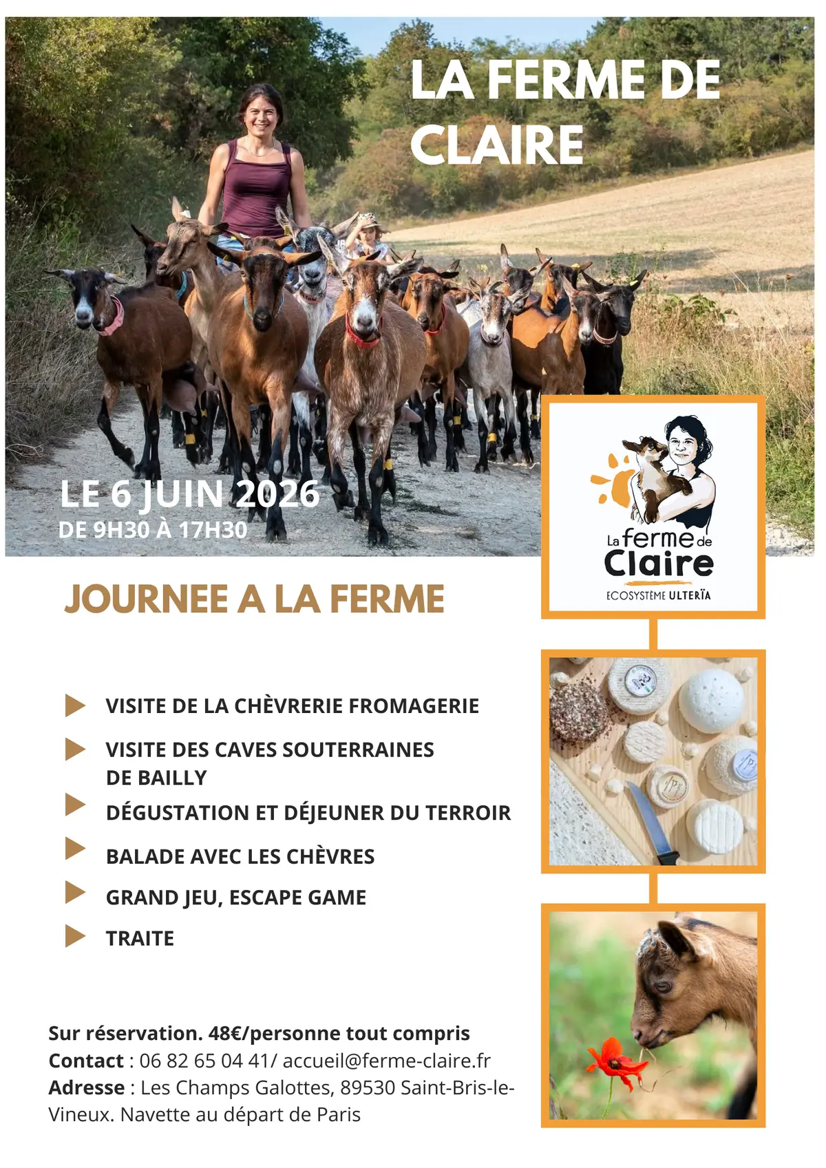 Une journée à la Ferme de Claire, Ulteria