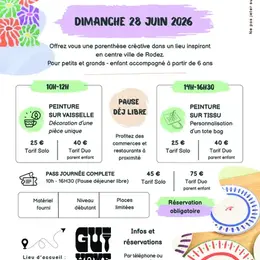 Une journée d'ateliers créatifs au coeur de rodez