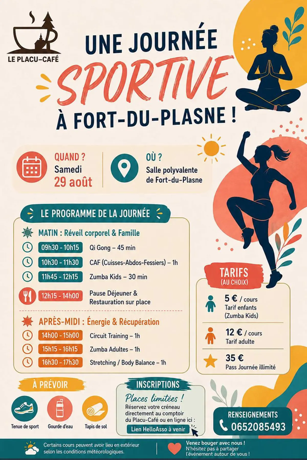Une journée sportive à Fort du Plasne!