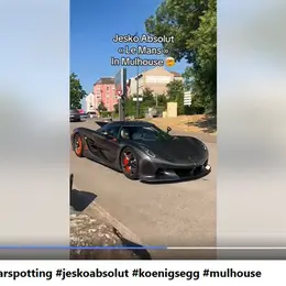Une Koenigsegg Jesko Absolut aperçue à Mulhouse : l’hypercar de 1 600 chevaux qui affole les passionnés
