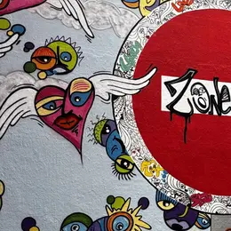 Une nouvelle fresque à découvrir sur le M.U.R. de Mulhouse : Anatole Barina @streetartoups