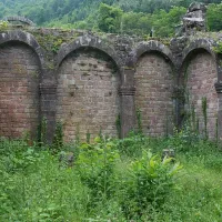 Une partie de la crypte de l'abbaye &copy; Bernard Chenal