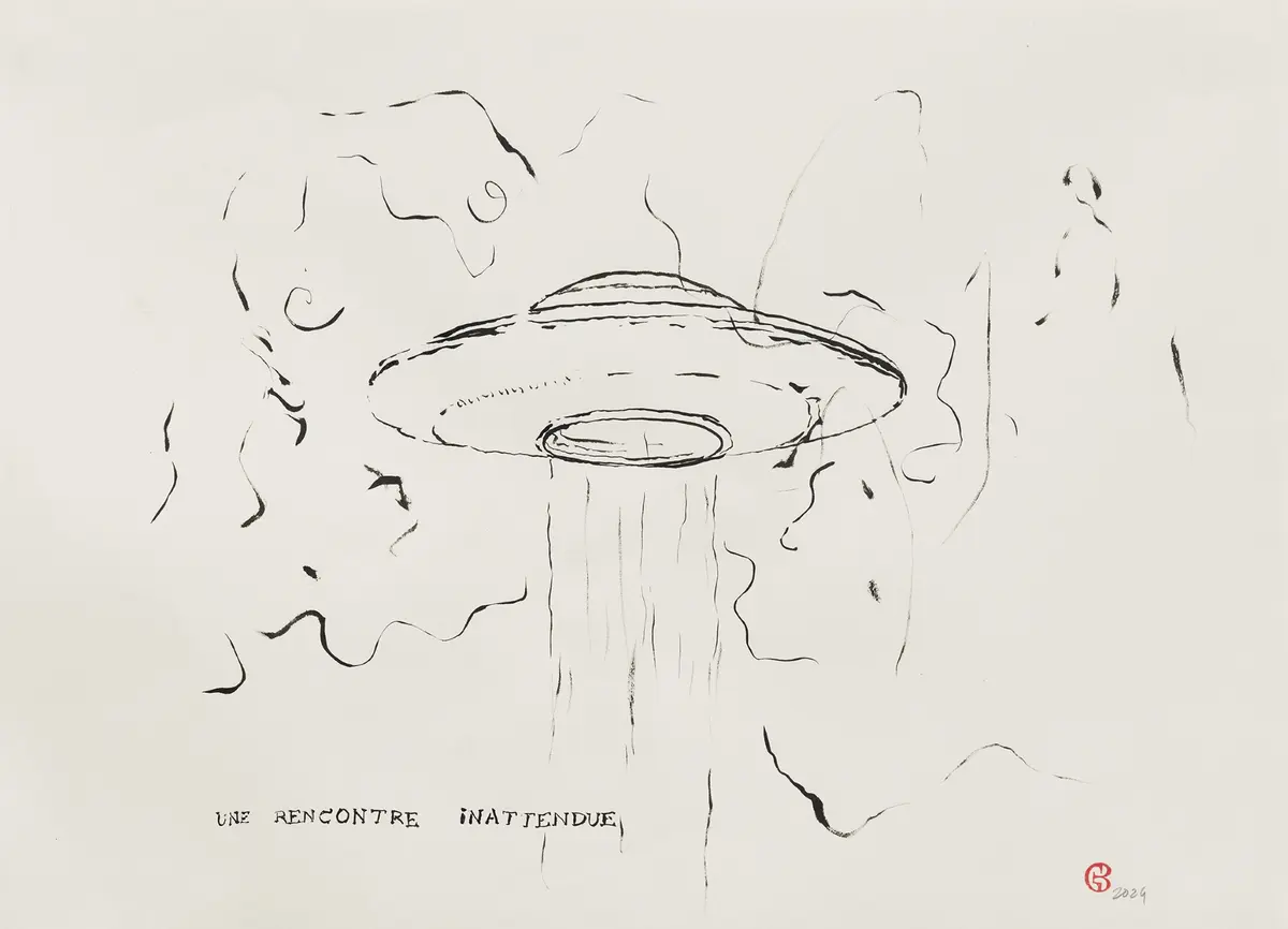 Une rencontre inattendue, exposition Gilles Barbier