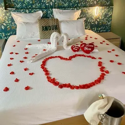 Une Saint-Valentin romantique pour les amoureux (séjour + menu spécial)