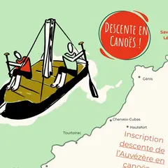 Une semaine au fil de l'Auvézère - descente en canoës