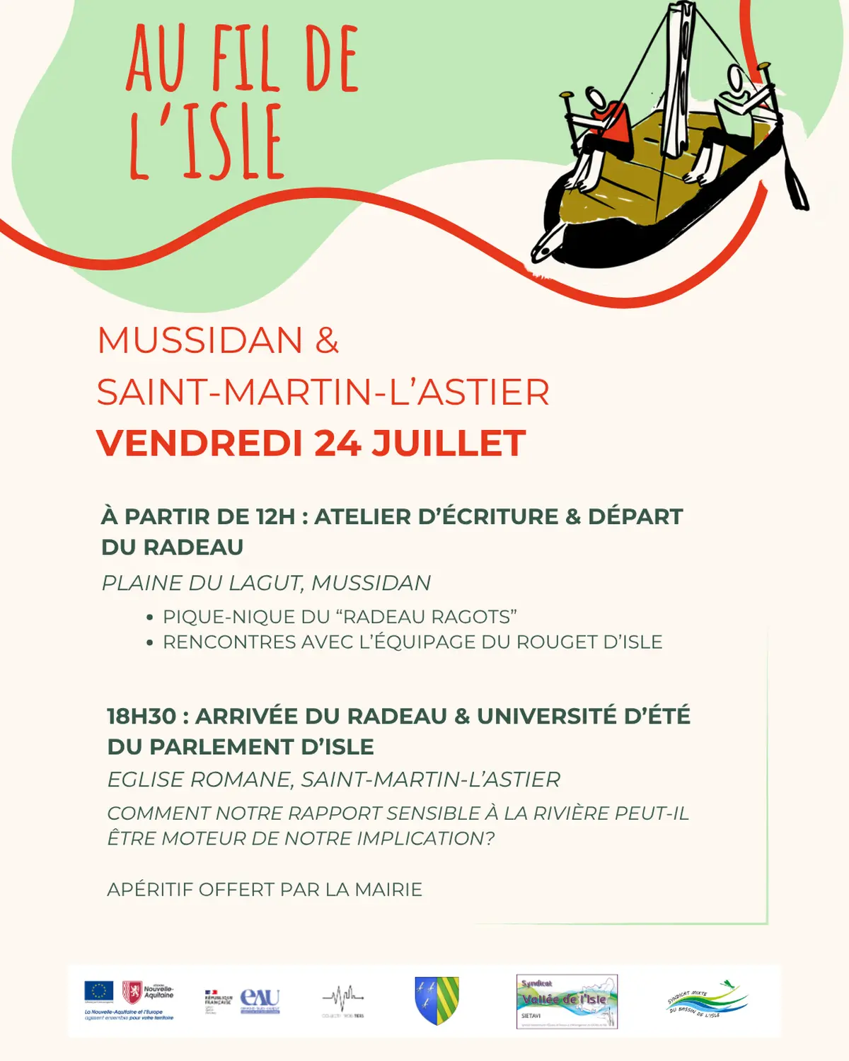 Une semaine au fil de l’isle