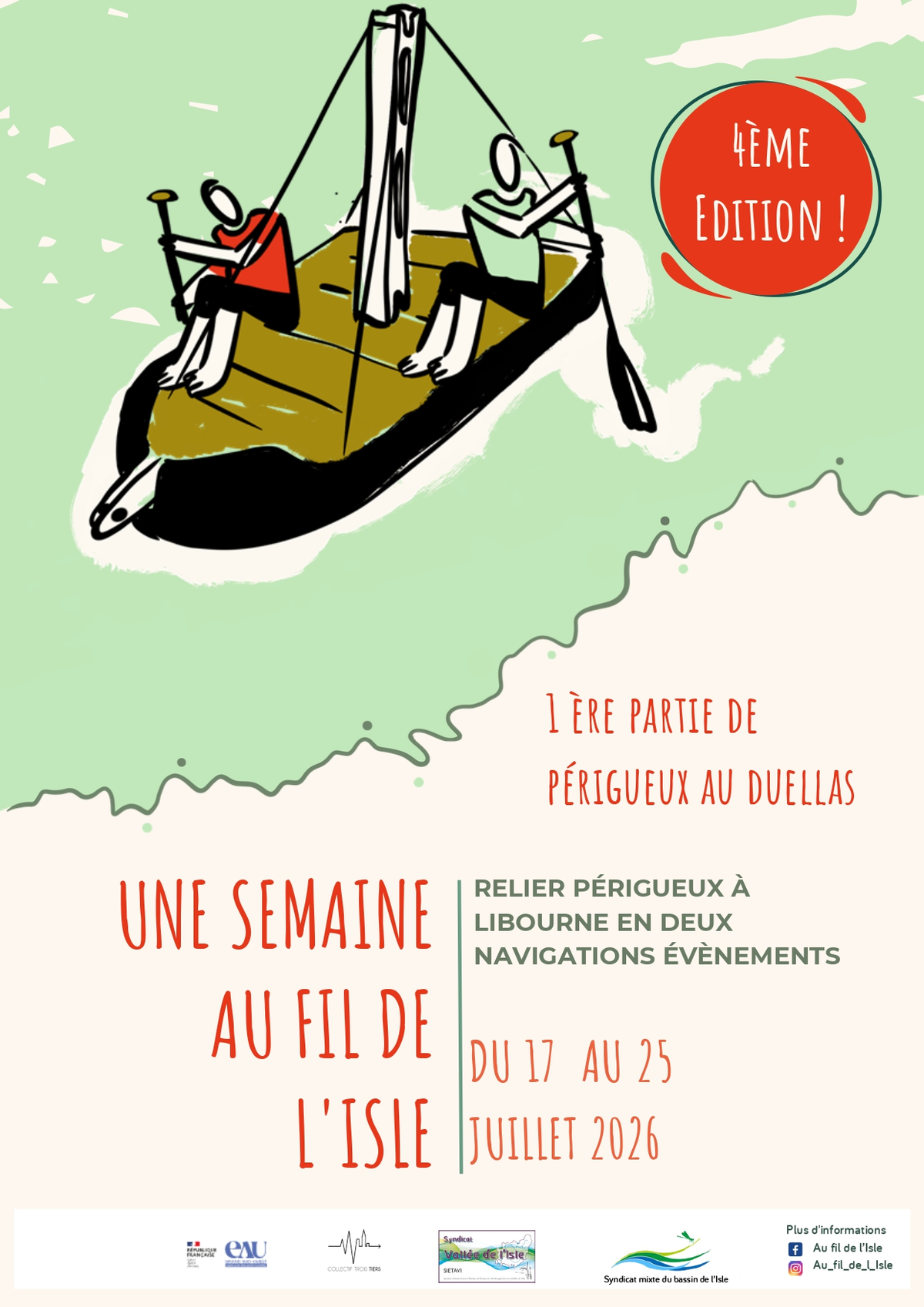 Une semaine au fil de l'Isle