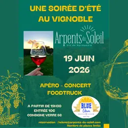 Une soirée d'été au vignoble Arpents du Soleil