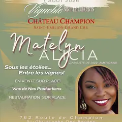 Une soirée d’exception au cœur des vignes au Château Champion !   à Saint-Christophe-des-Bardes
