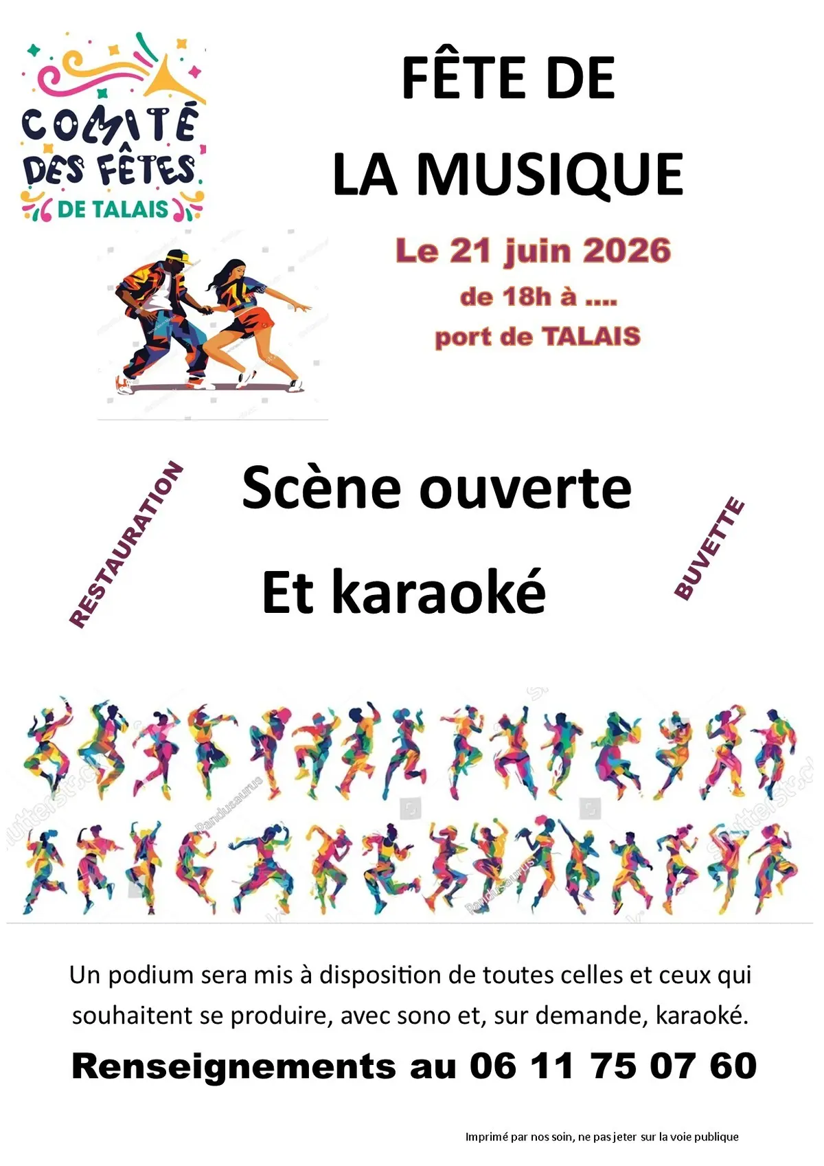 Une soirée festive au rythme de la musique !