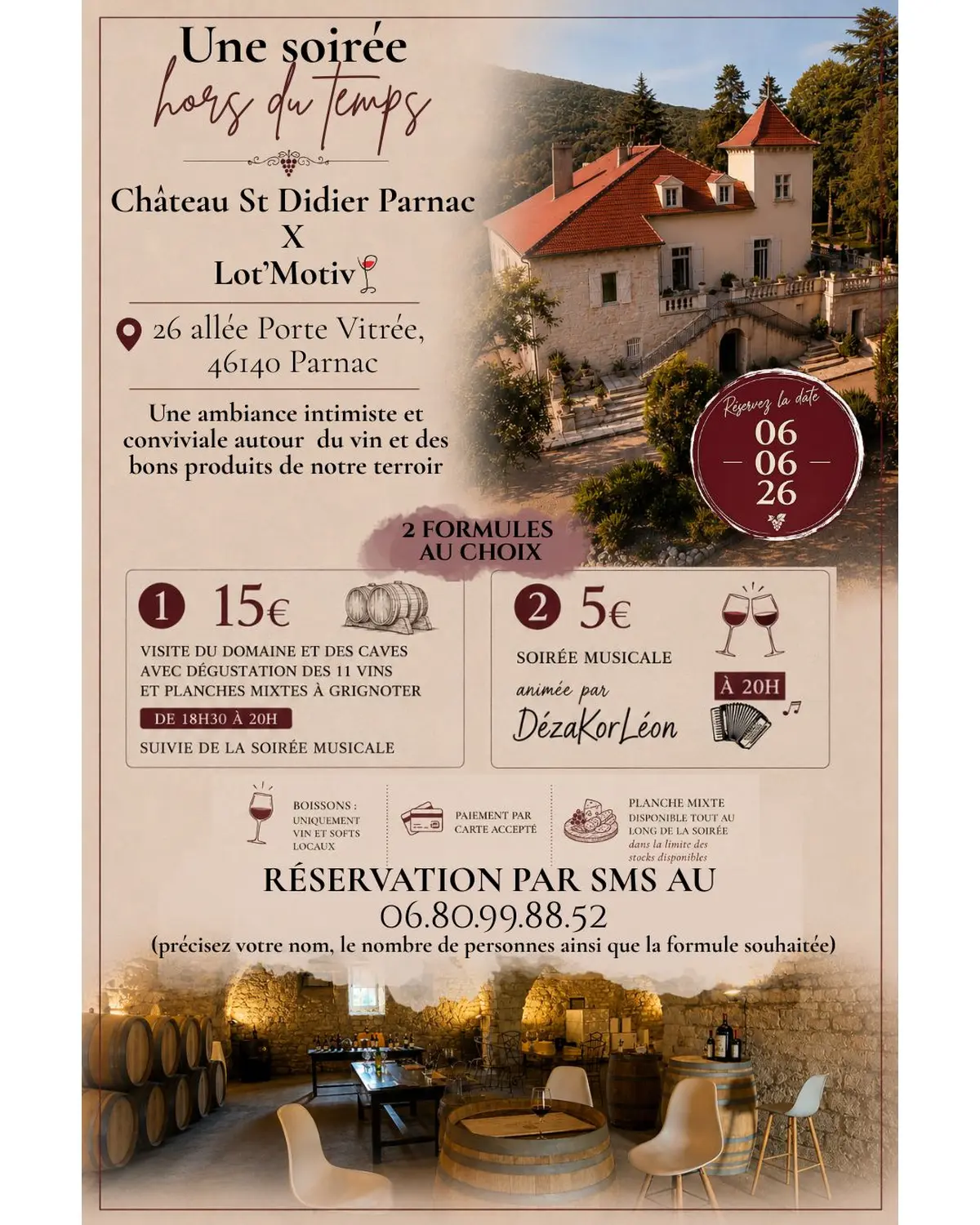 Une soirée hors du temps au château Saint-Didier