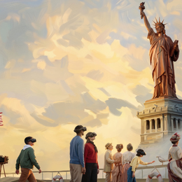 Une statue pour la liberté, le rêve de Bartholdi, de Paris à New York. Expérience immersive en réalité virtuelle