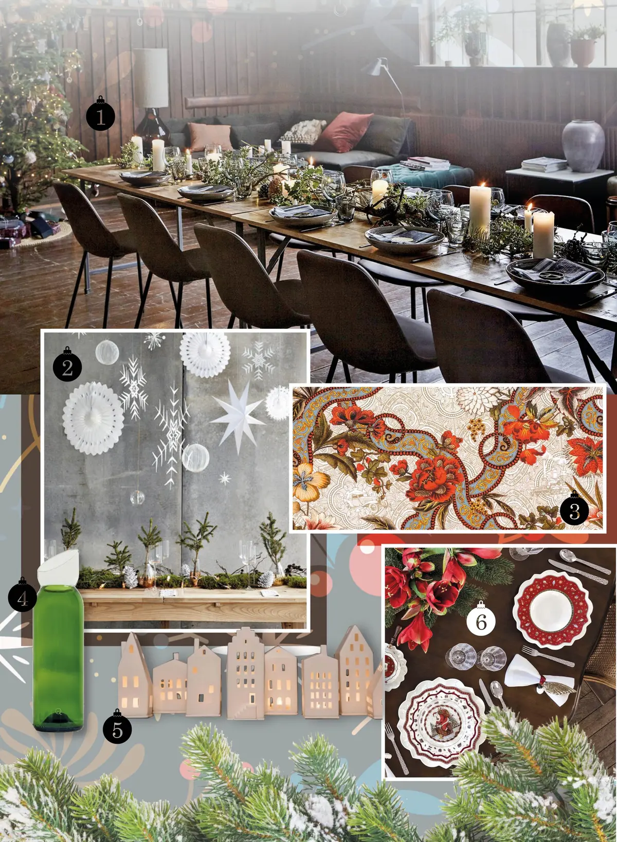 Une table pour les fêtes !