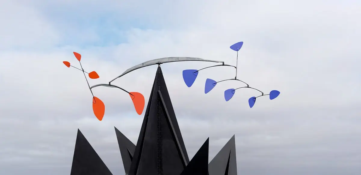 Une œuvre monumentale d'Alexander Calder au château d'Azay-le-Rideau