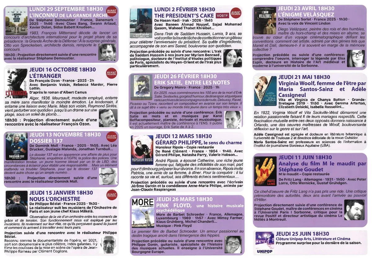 Unipop au cinéma Louis Malle: Gérard Philippe, le sens du charme