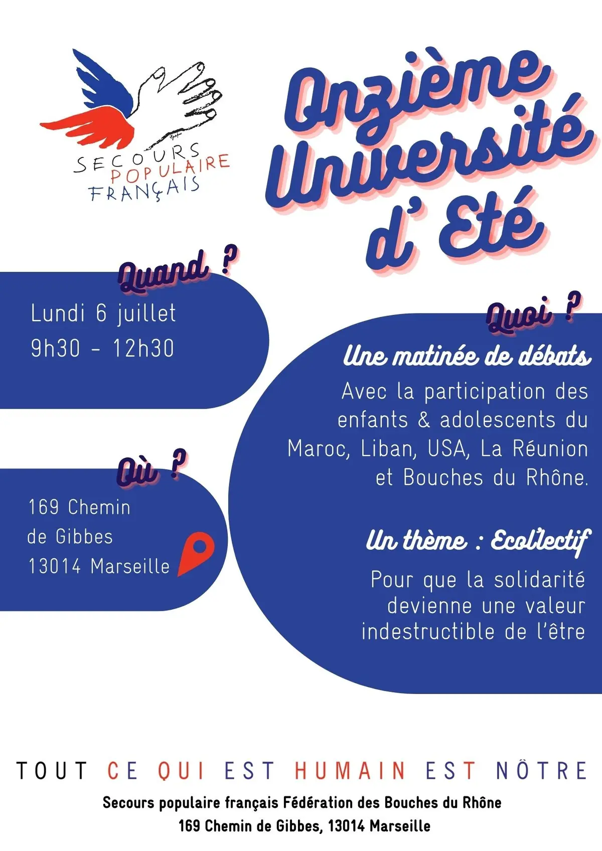 Université d'été du Secours Populaire