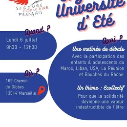 Université d'été du Secours Populaire