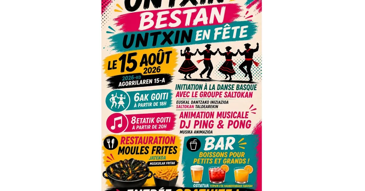 Untxin en fête