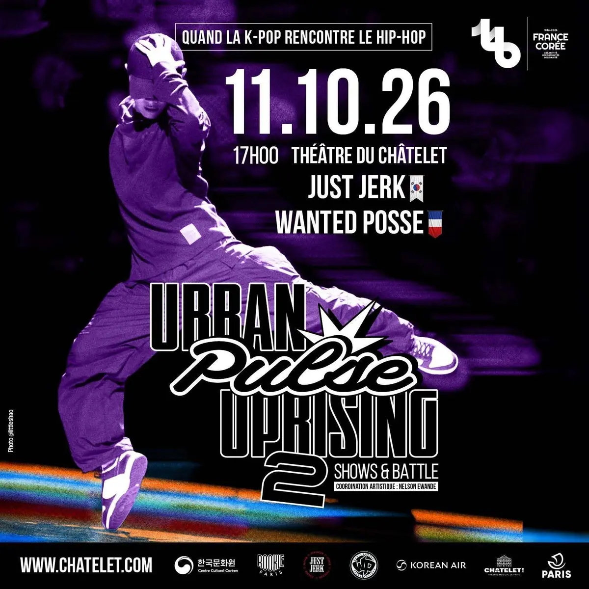Urban Pulse Uprising 2 : danse urbaine franco-coréenne au Théâtre du Châtelet