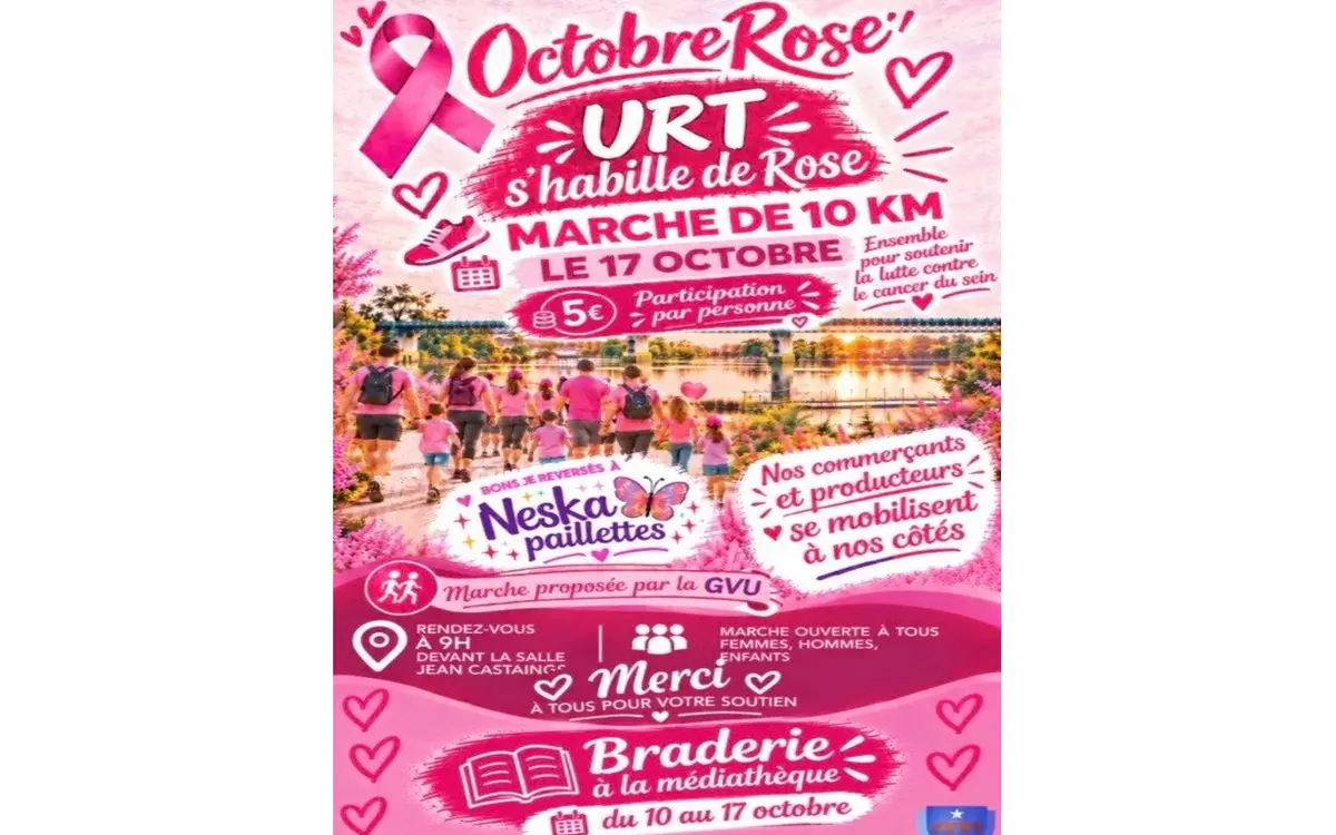Urt s'habille de rose