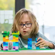 œuvre collaborative : ma ville en lego