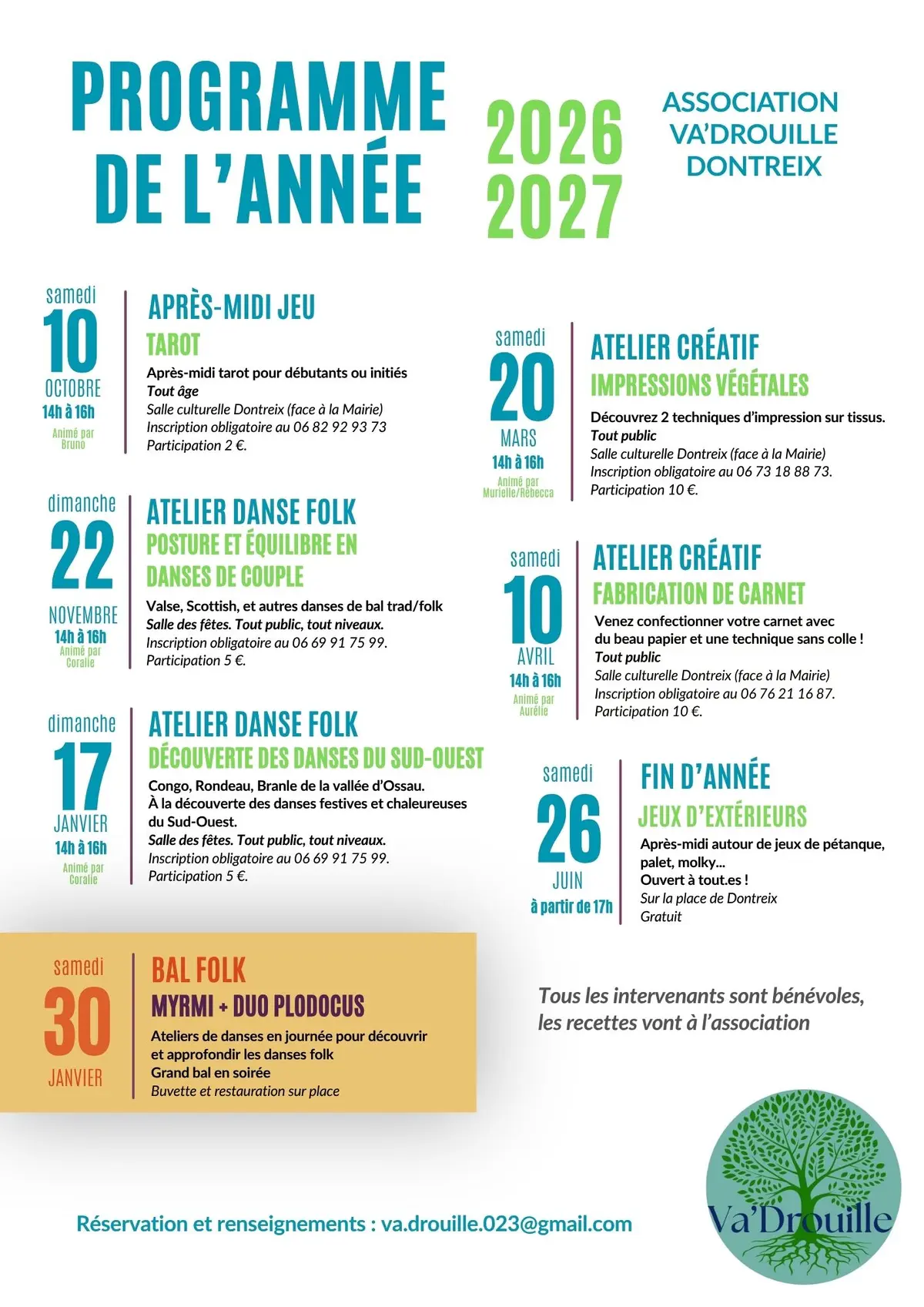 Va'Drouille : Atelier de Fabrication de carnet