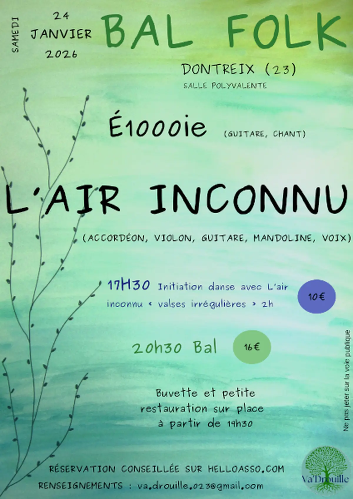 Va'Drouille : BAL FOLK