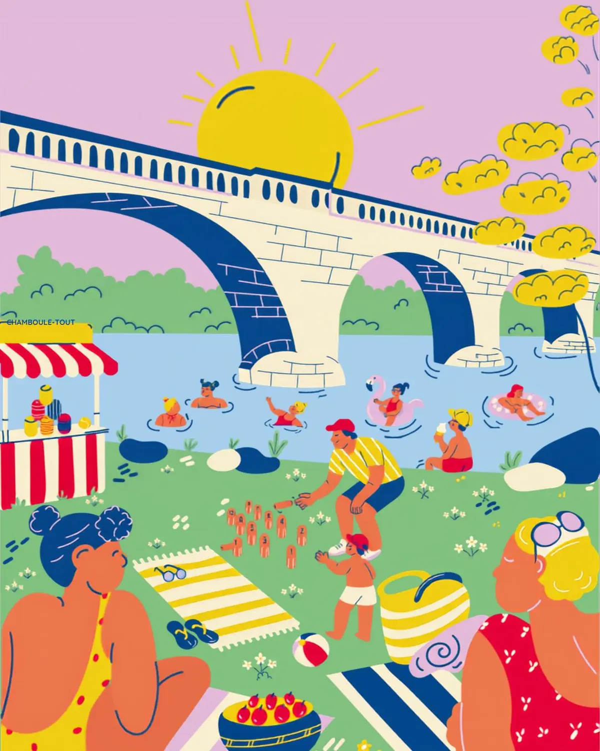 Vacances à la baignade !
