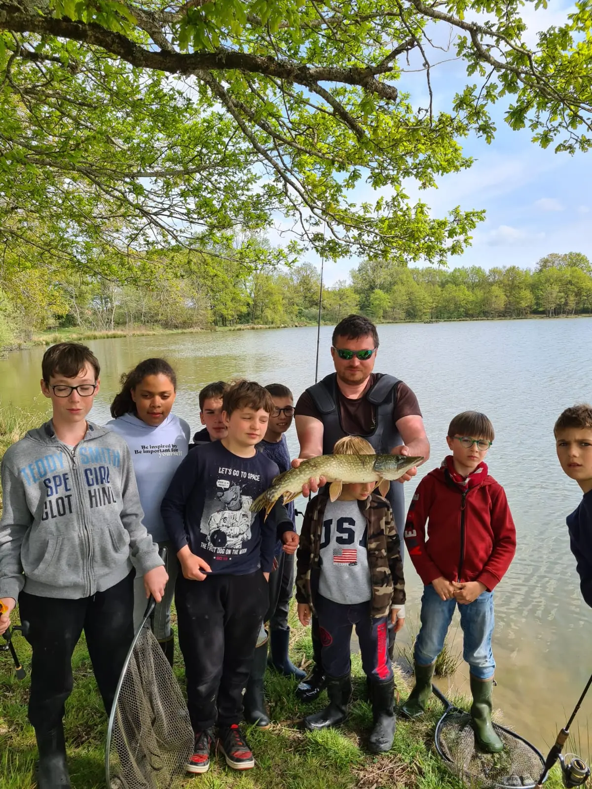 Vacances buissonnières - Stage pêche et nature à la Maison de la Chasse et de la Nature