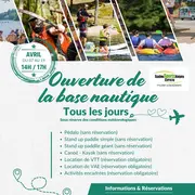 Vacances d'avril : Multi-activités à la base nautique