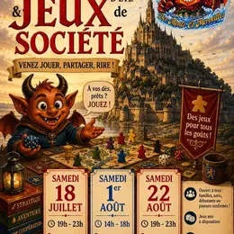 Vacances d'été et jeux de société