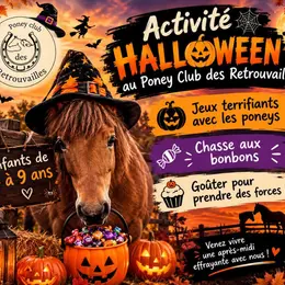 Vacances d'Halloween au Poney Club des retrouvailles