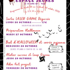 Vacances d'octobre à l'Espace jeunes à Cajarc