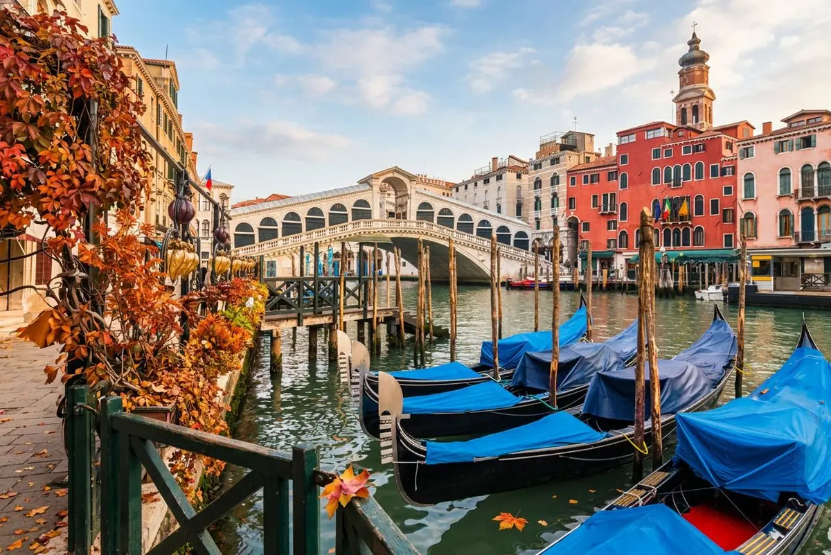 Venise en automne..... la destination romantique