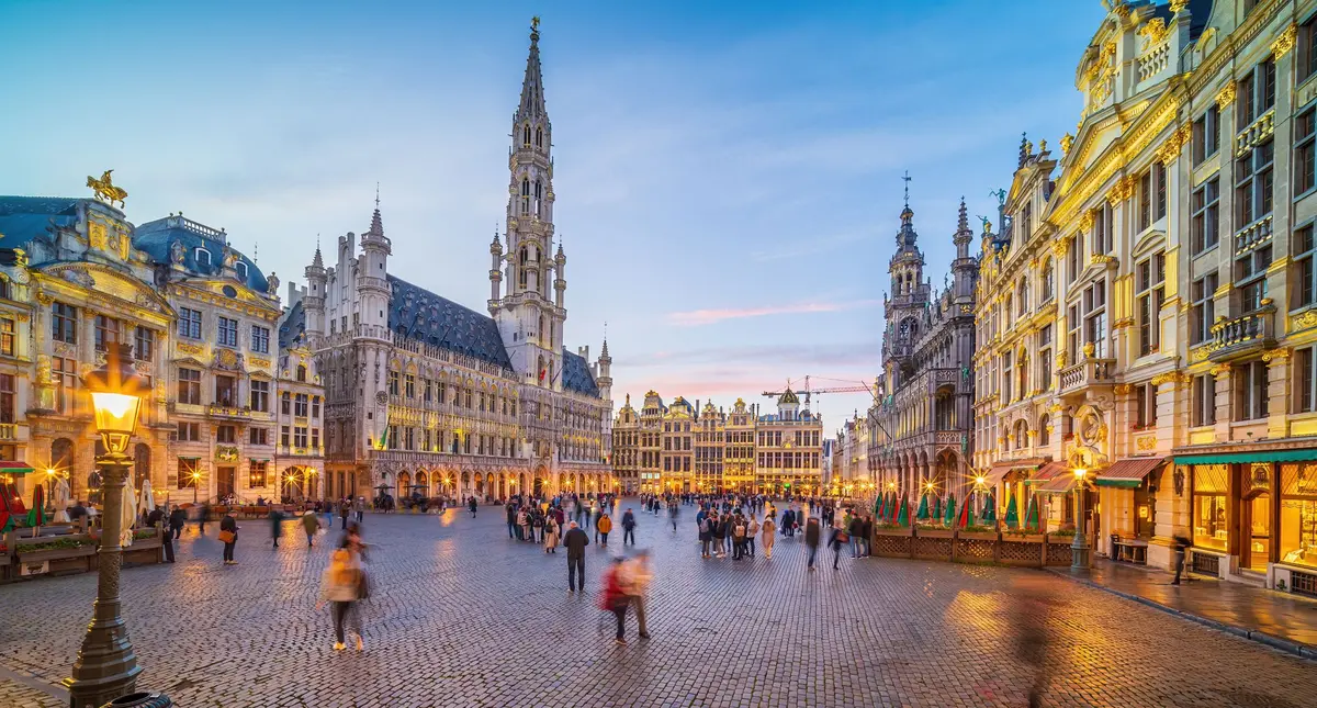 Bruxelles depuis Nantes en vol direct