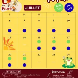 Vacances Poterie