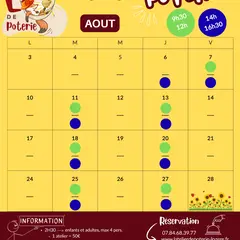 Vacances Poterie