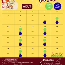 Vacances Poterie