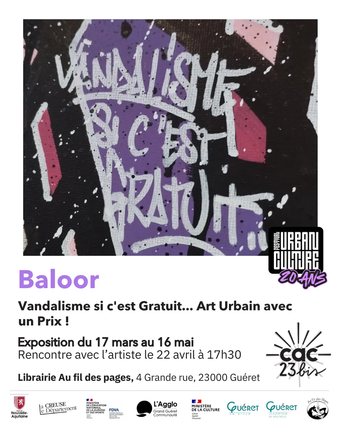 Vandalisme si c'est Gratuit... Art Urbain avec un Prix !