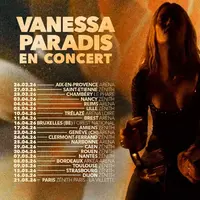 Les concerts de Vanessa Paradis annoncés pour 2026 DR