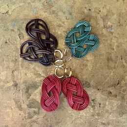 Vannerie - Les stages d'été sympas ! avec Carole Burtin - Les boucles d'oreilles