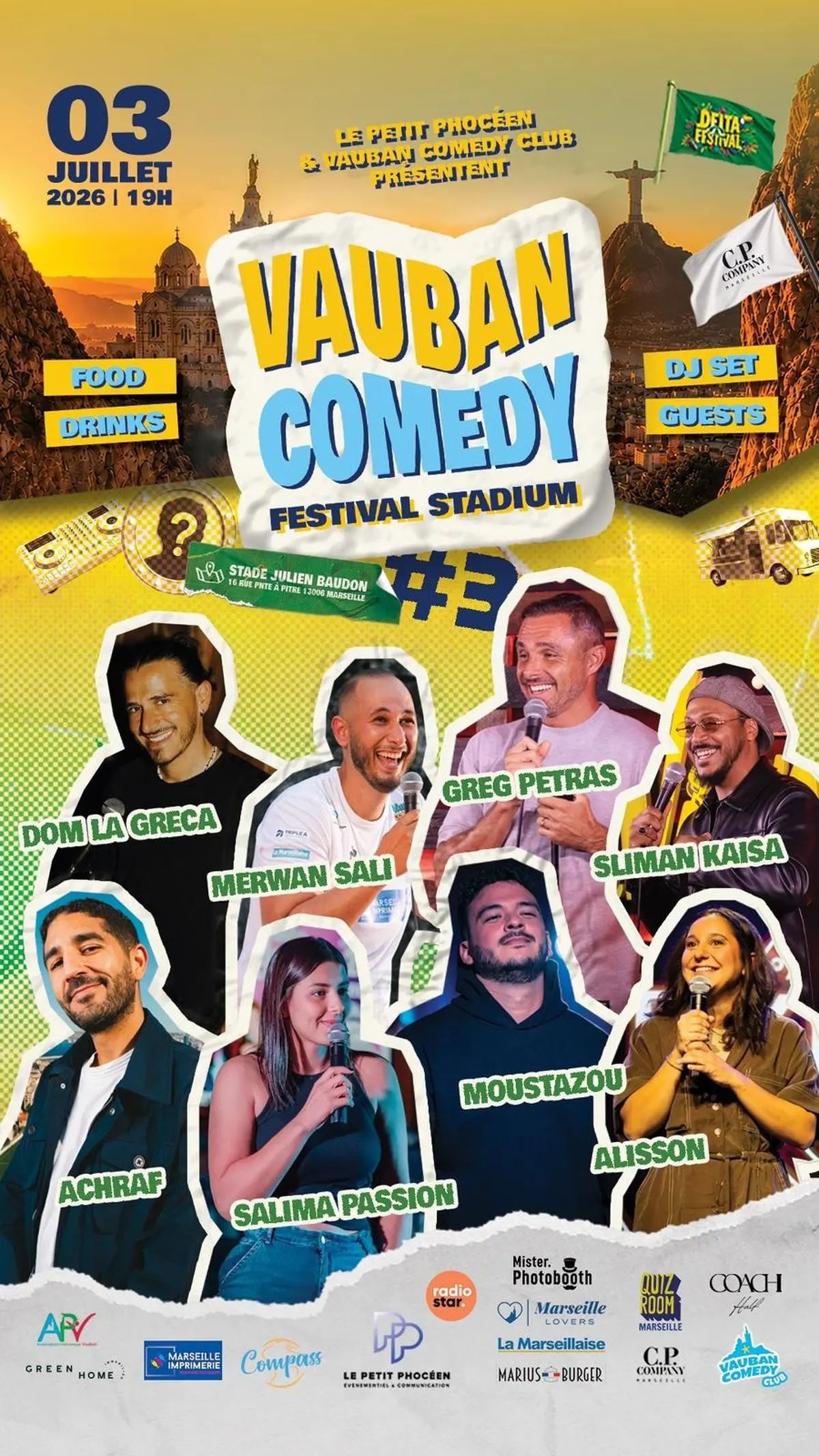 Vauban comedy festival stadium