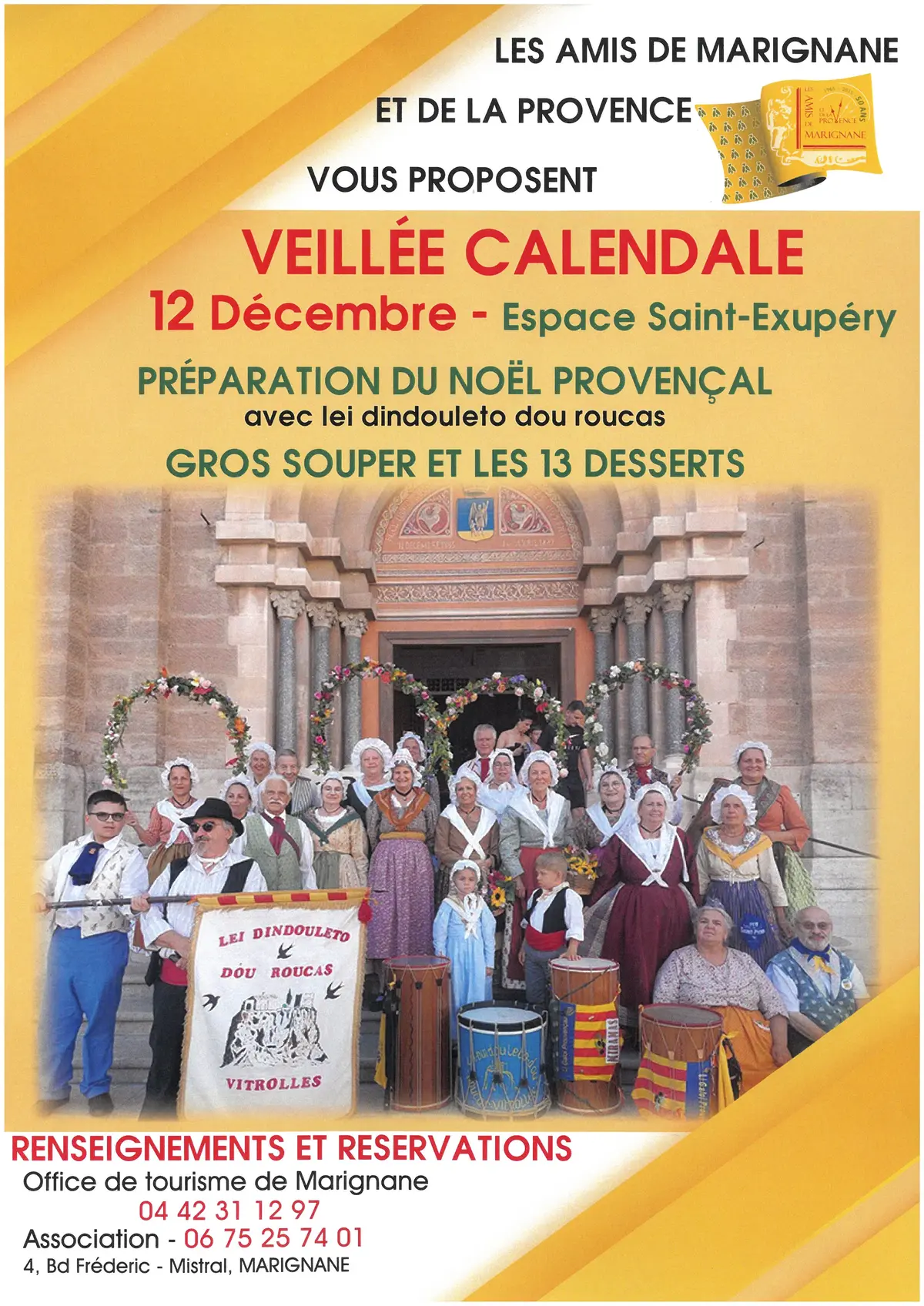 Veillée Calendale et inscription