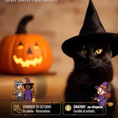 Veillée contes Halloween à Saint-Dyé-sur-Loire