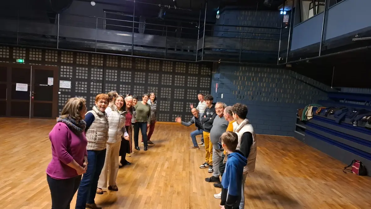 Veillée de danses traditionnelles de l'association Vivre au Pays